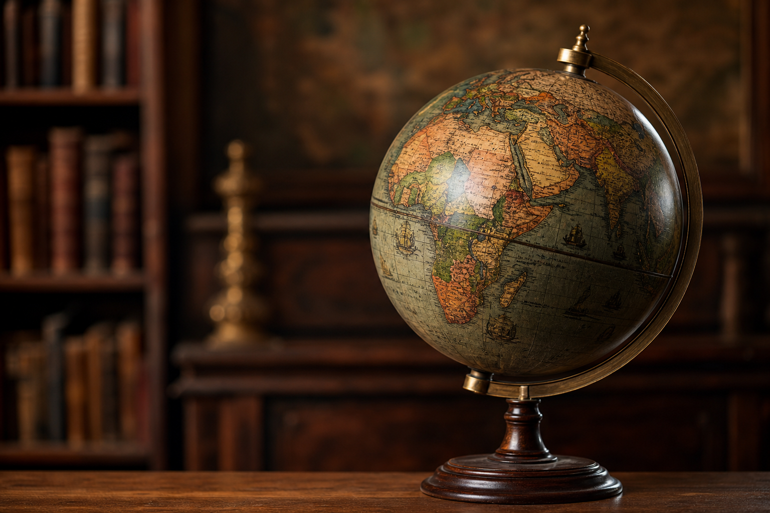 Vintage Globe Image Vintage Globe Image